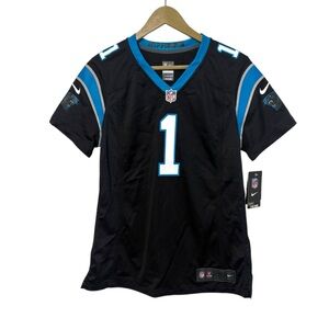 Nike NFL On Field Carolina Panthers Women’s Medium Newton 1 Jersey Football